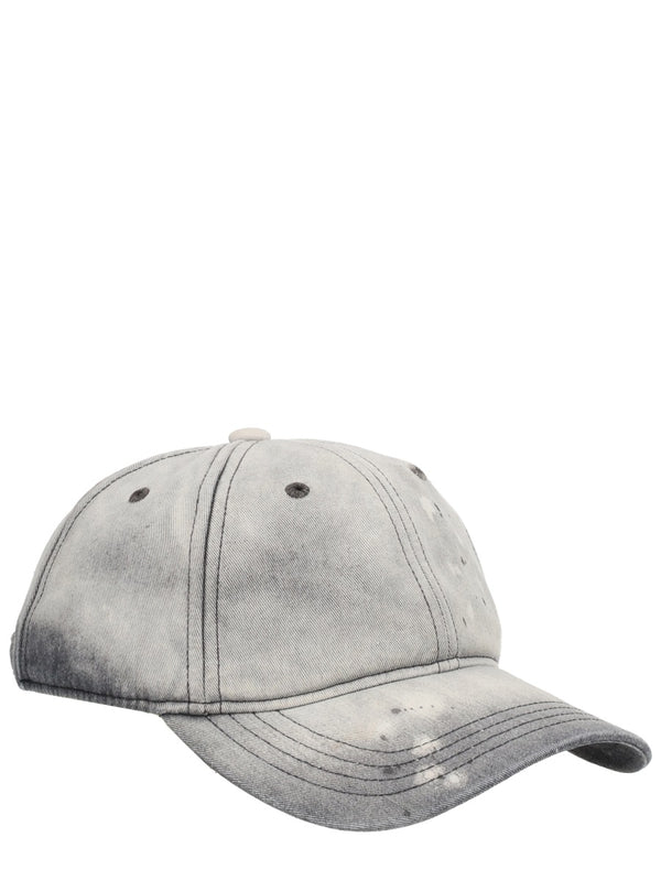 Baseball Cap With Embroidery Grey Polyester Hat