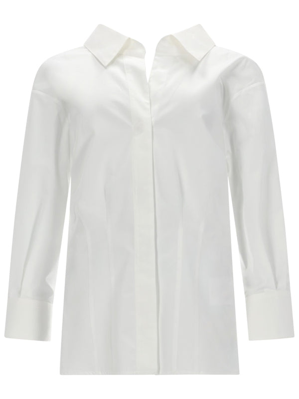 Shirt Cut-Out White Cotton