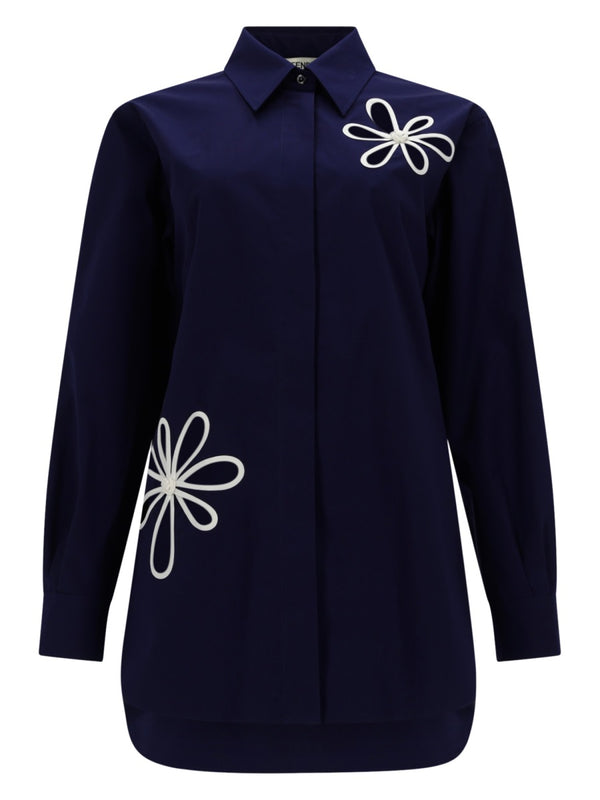 Cotton Poplin Shirt Black