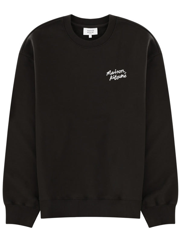 Logo Sweatshirt Charcoal Organic Cotton Sweatshirts