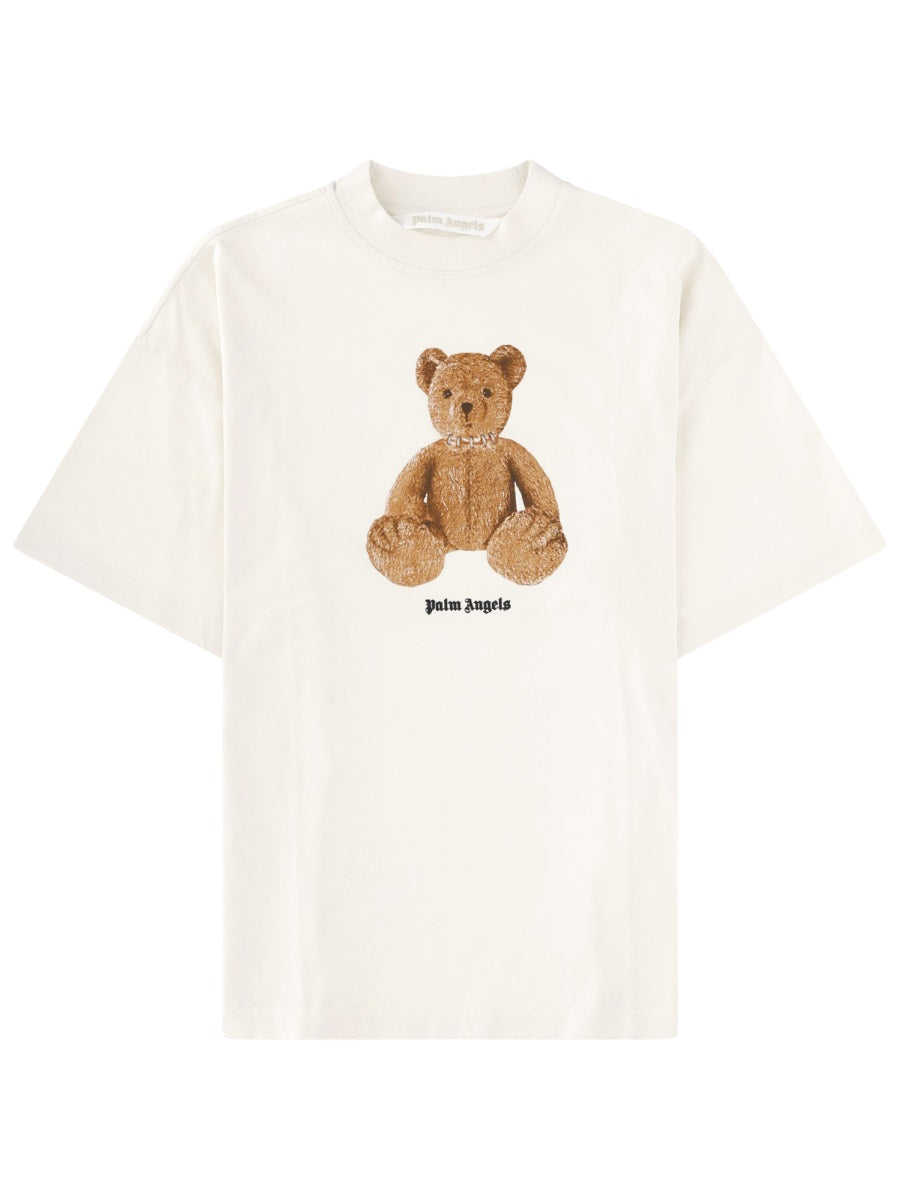 T-Shirt Bear White Cotton T-shirts