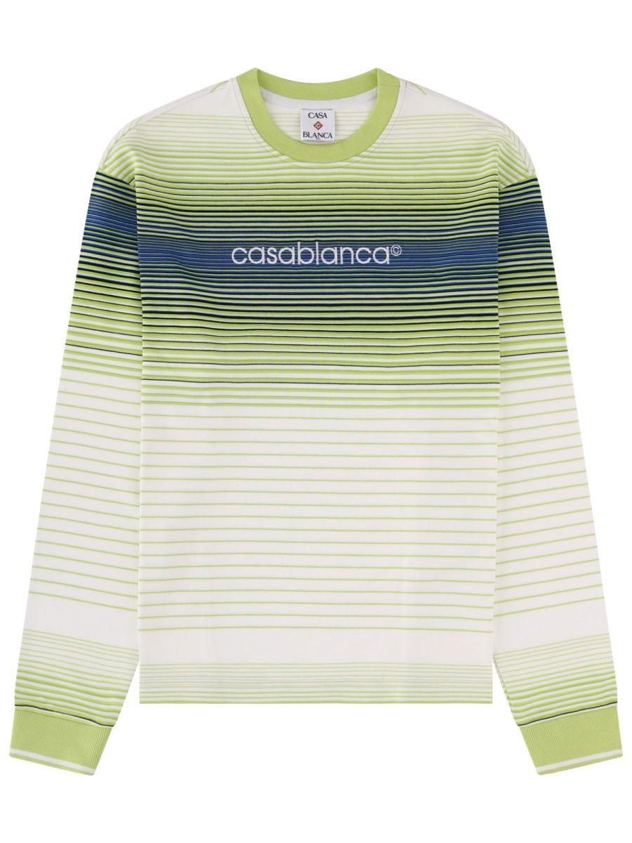 T-Shirt With Logo Multicolour Pima Cotton T-shirts