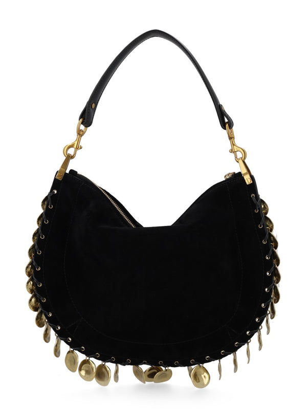 Shoulder Bag Oskan Black Calf Leather
