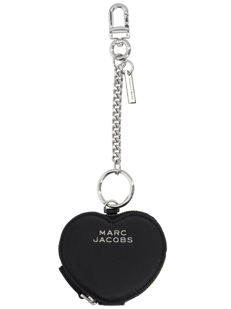 Bag Charm The Cookie Pouch Black Leather Split Cow Accessories