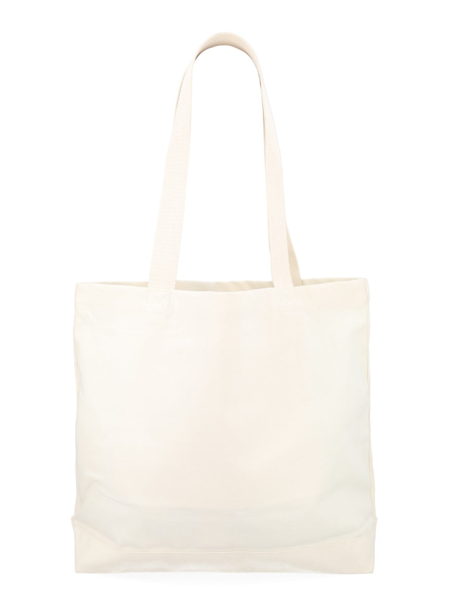 Tote Bag Dreaming Fox Beige Cotton Handbags