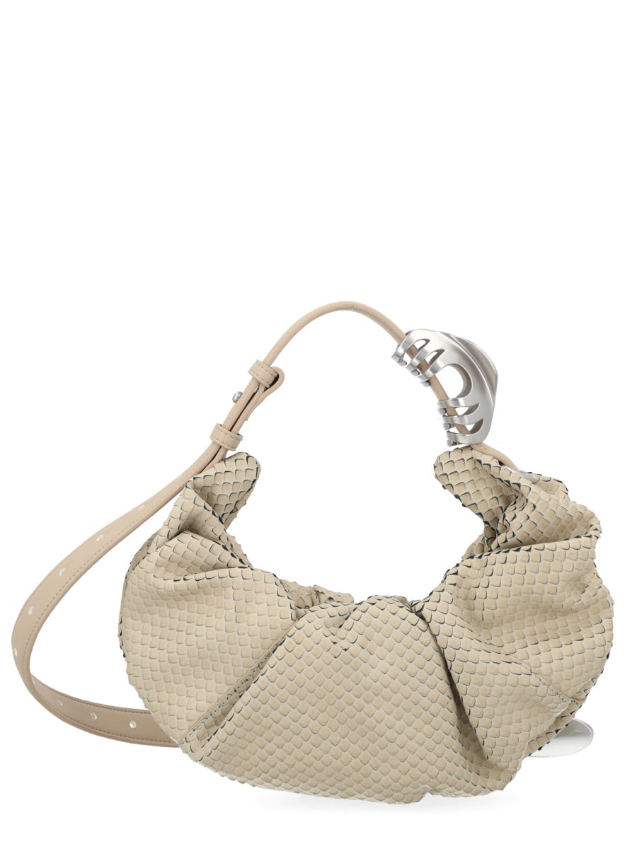 Shoulder Bag Grab-D Beige Pmu