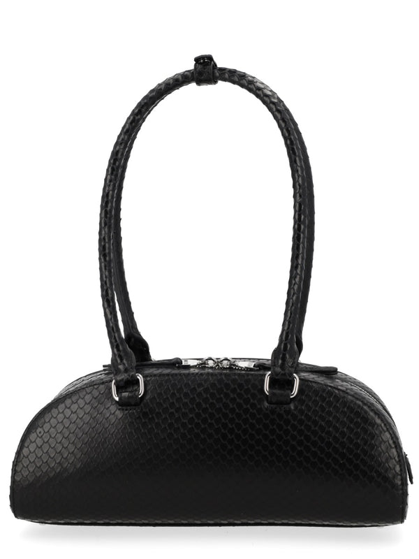 Bowling Shoulder Bag 1dr Dome Black Pmu