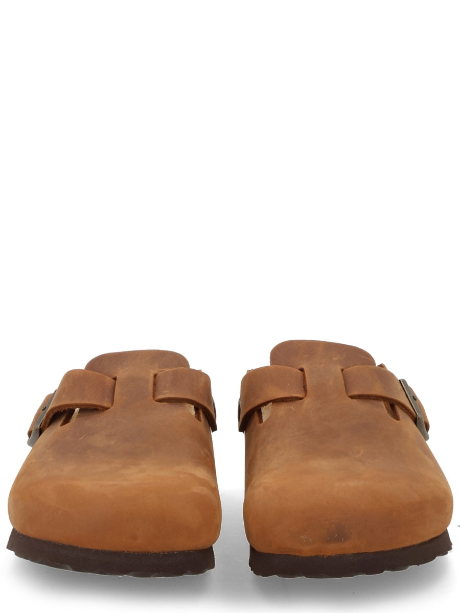Sandal Boston Leather Brown