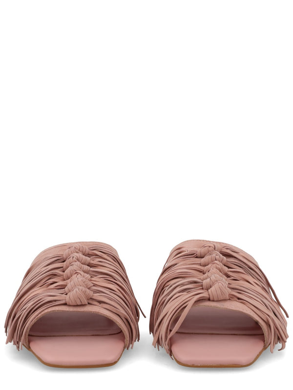 Mule Brigitte Pink Leather
