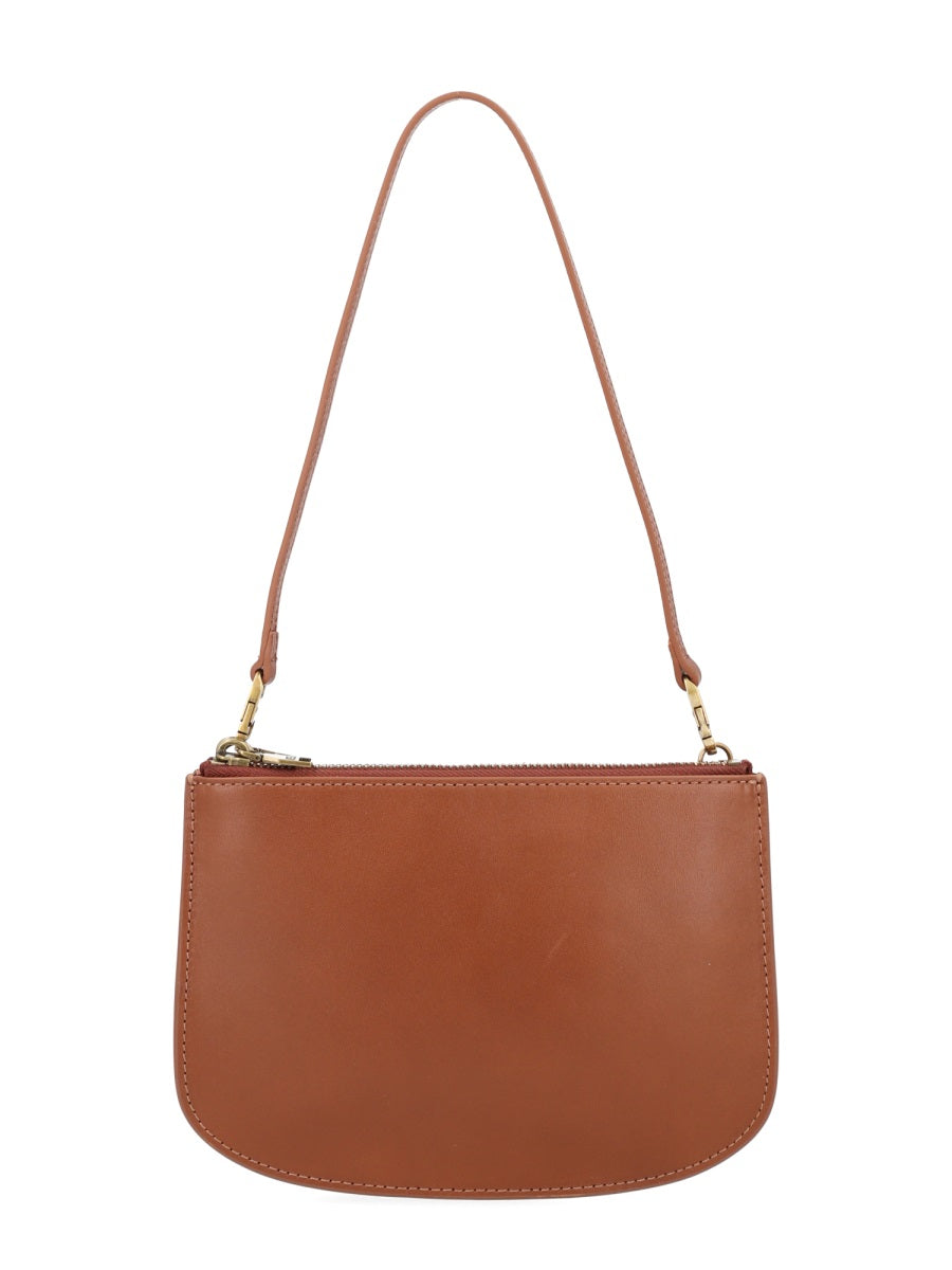 Shoulder Bag 1dr Twin Multicolour Leather Cow