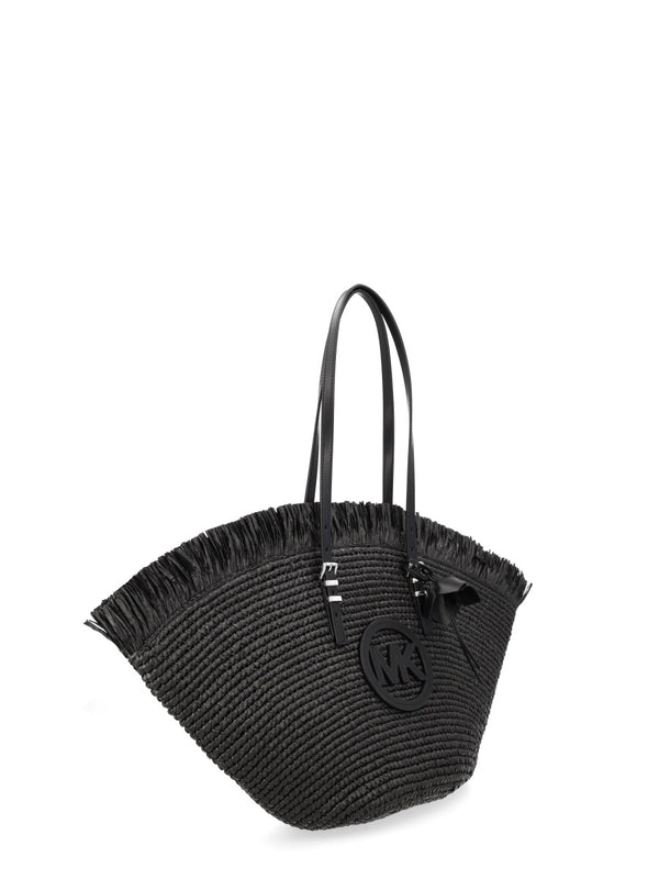 Tote Bag Lg Fan Black Polypropylene Shoulder