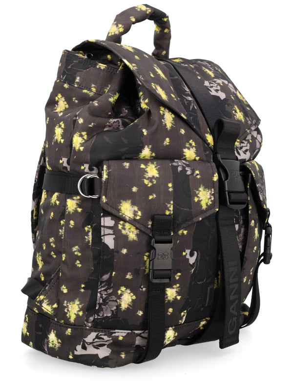 Backpack Re-Tech Multicolour Recycled Polyamide Backpacks
