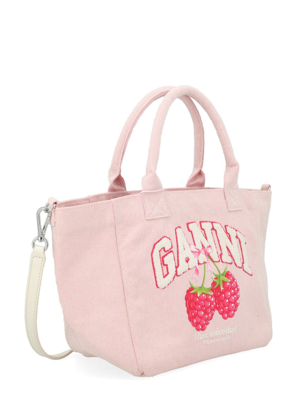 Handbag Raspberry Pink Recycled Polyester Handbags