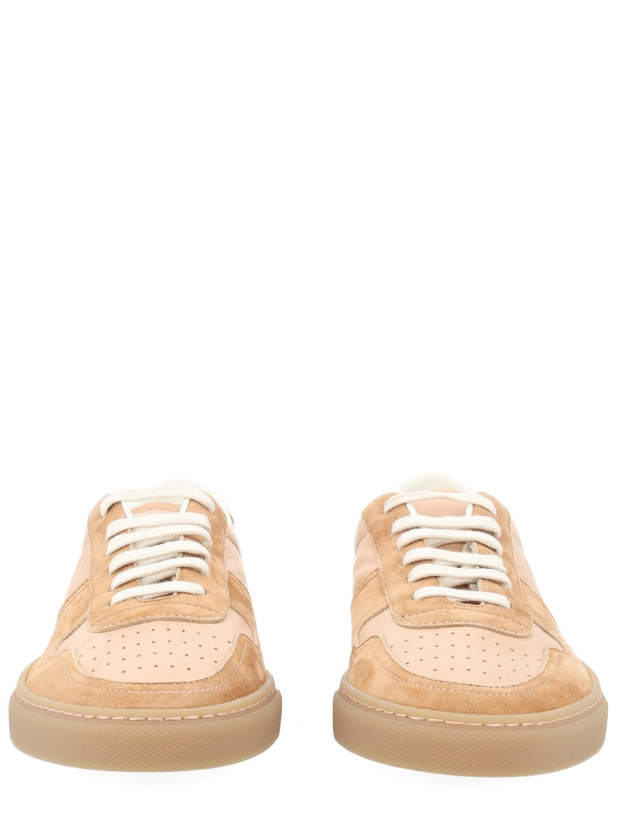 Sneakers Bbal Duo Beige Nappa Leather Trainers