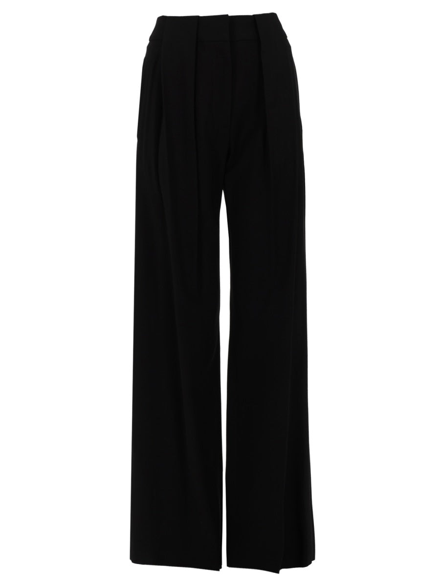 Trousers Nicol Twill Black Viscose