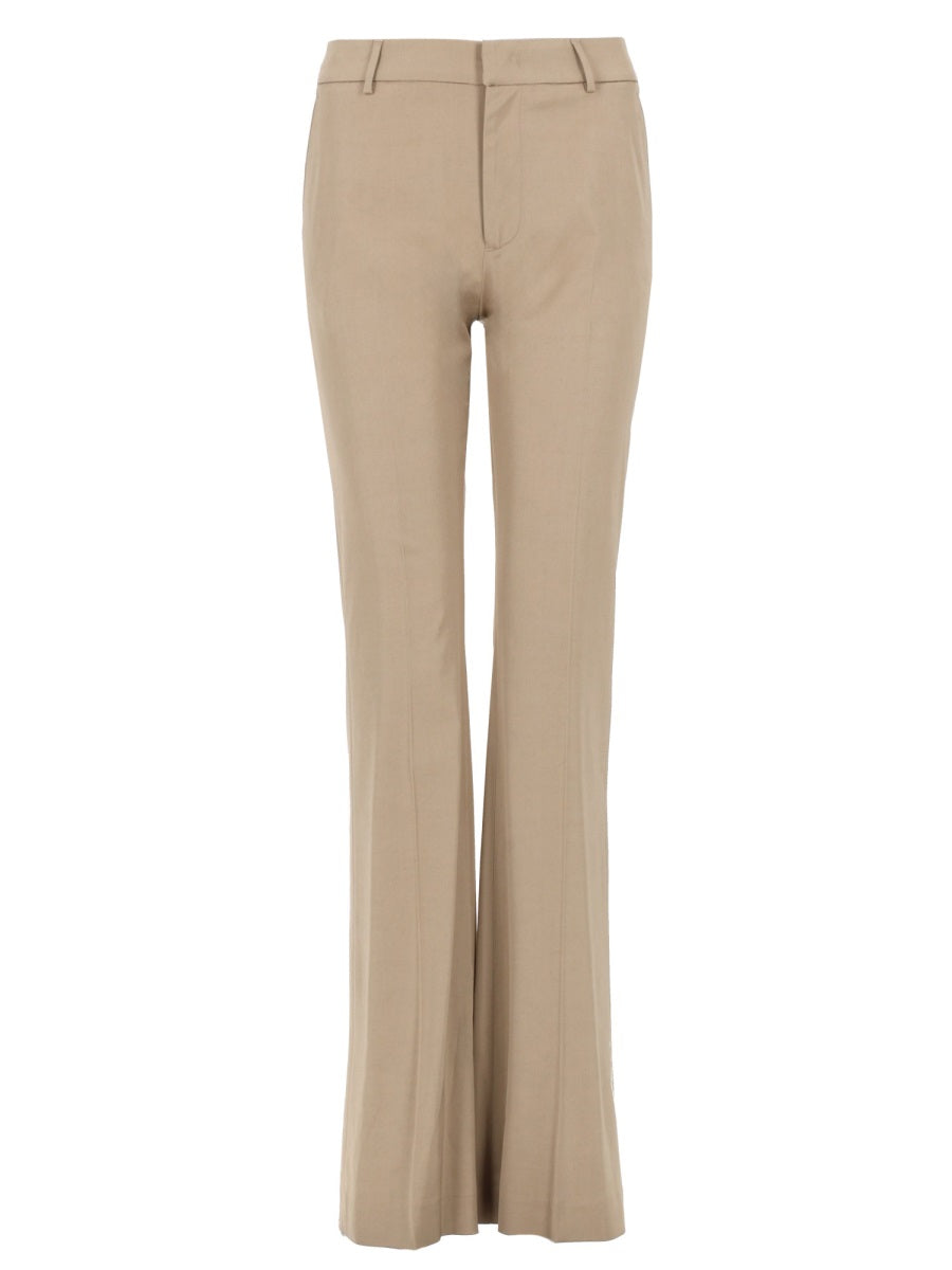 Trousers Elsa Beige Viscose