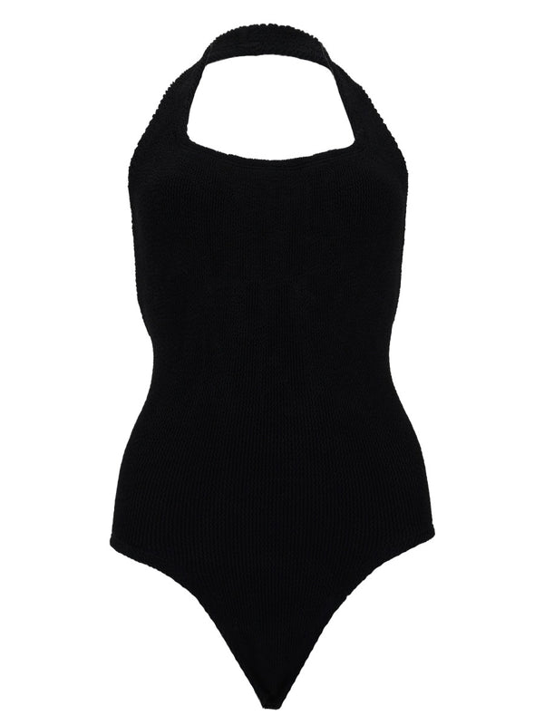 One-Piece Swimsuit Sandy Swim Black Polyamide Shorts