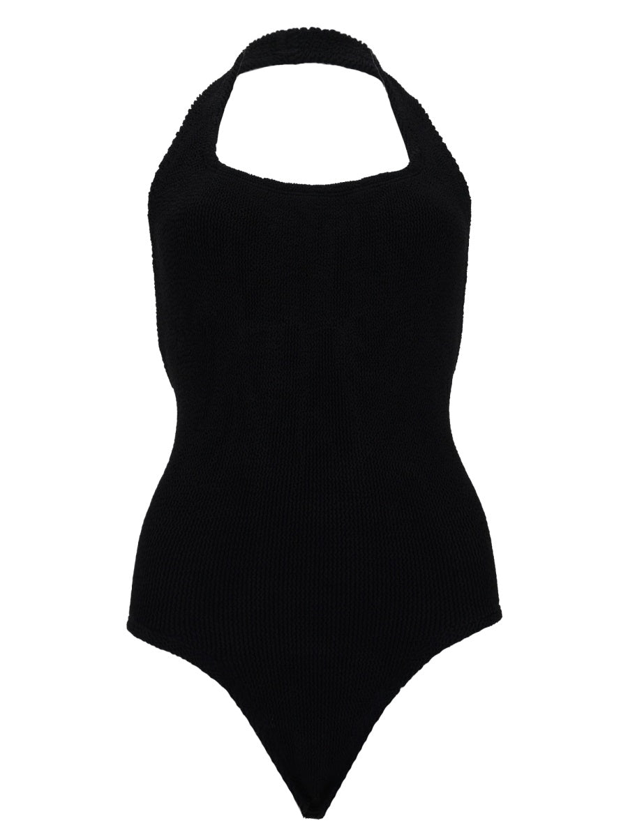 One-Piece Swimsuit Sandy Swim Black Polyamide Shorts