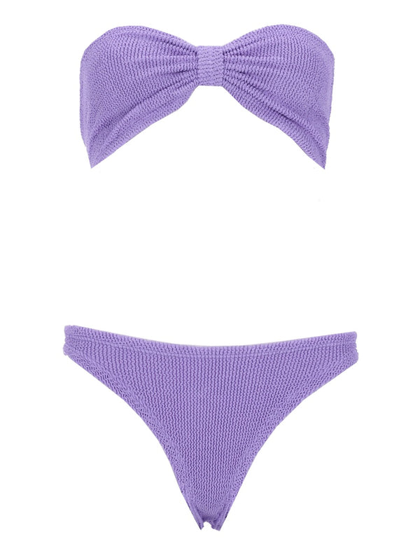 Bikini Set Jean Lilac Polyamide Swim Shorts