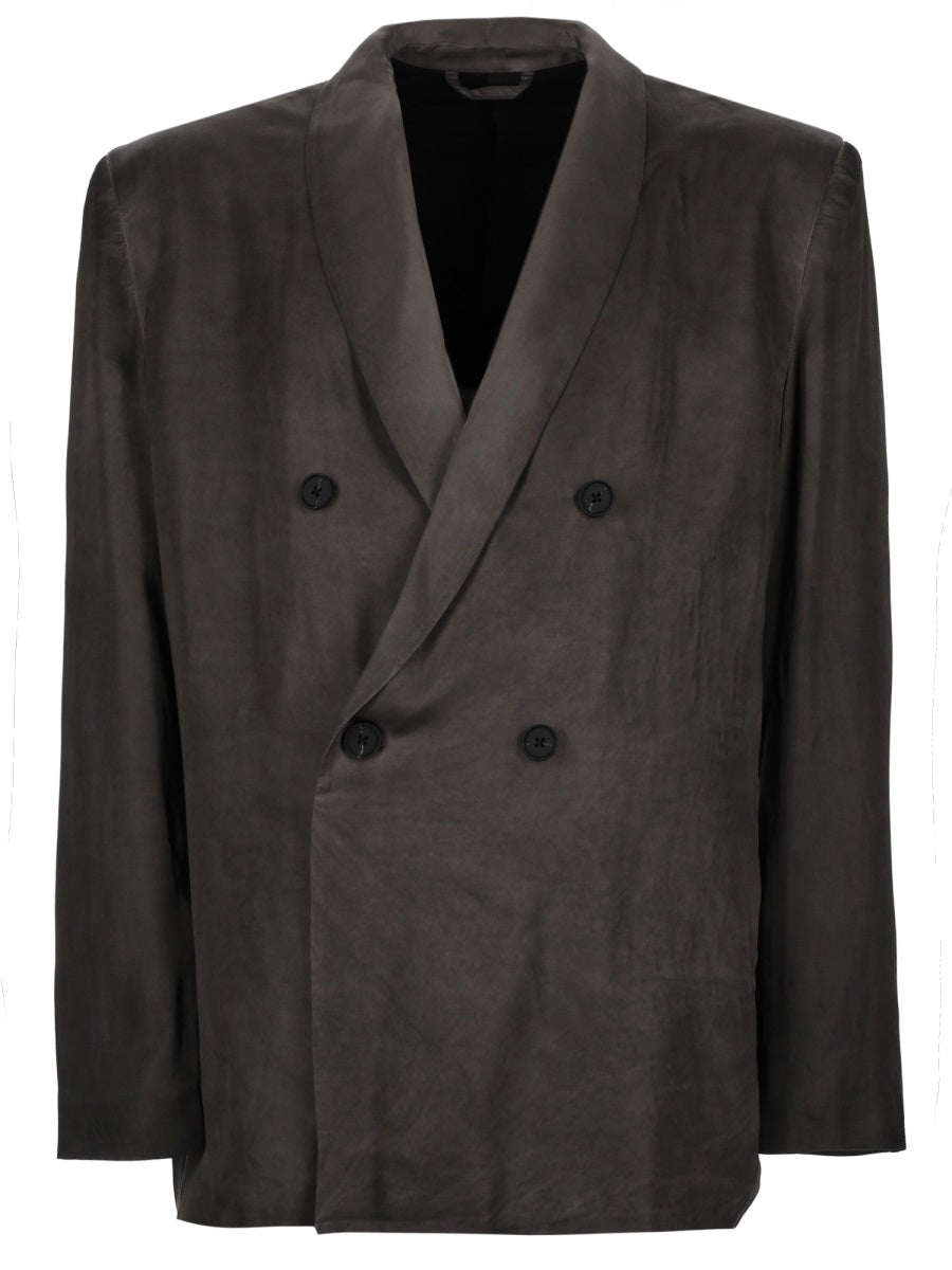 Blazer J-Arman-Albg Grey Viscose Jacket