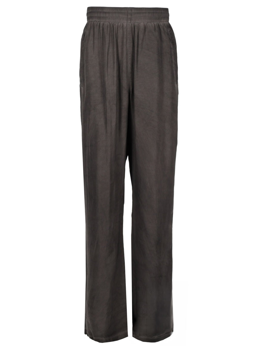 Trousers P-Theck-Albg Grey Viscose