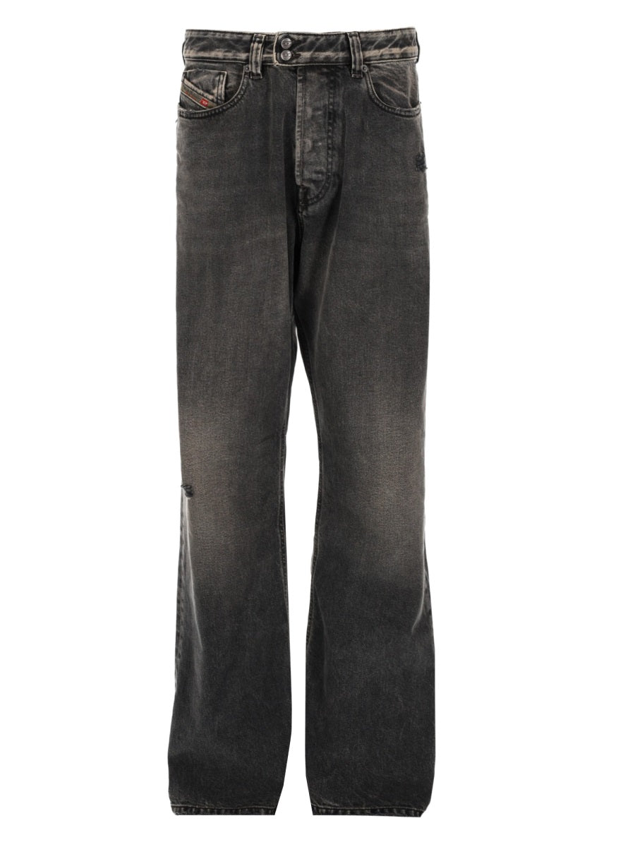 Jeans 1980 D-Eeper-Ra Charcoal Cotton