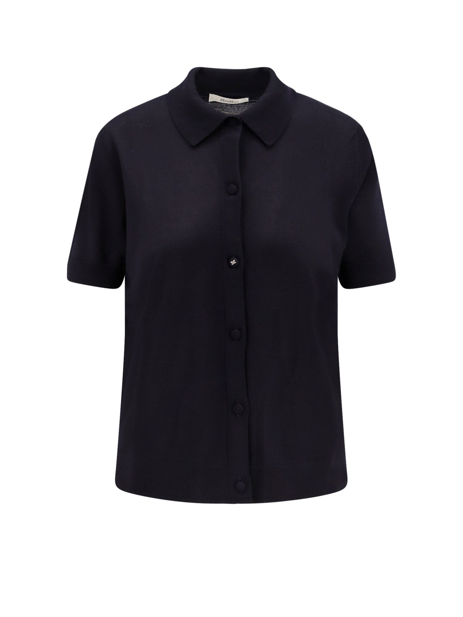 Max Mara Sweaters Blue Lana Vergine