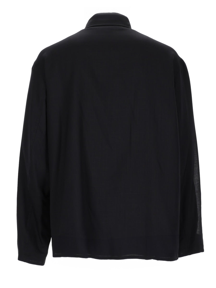 Jacket Evolved Black Merino Wool