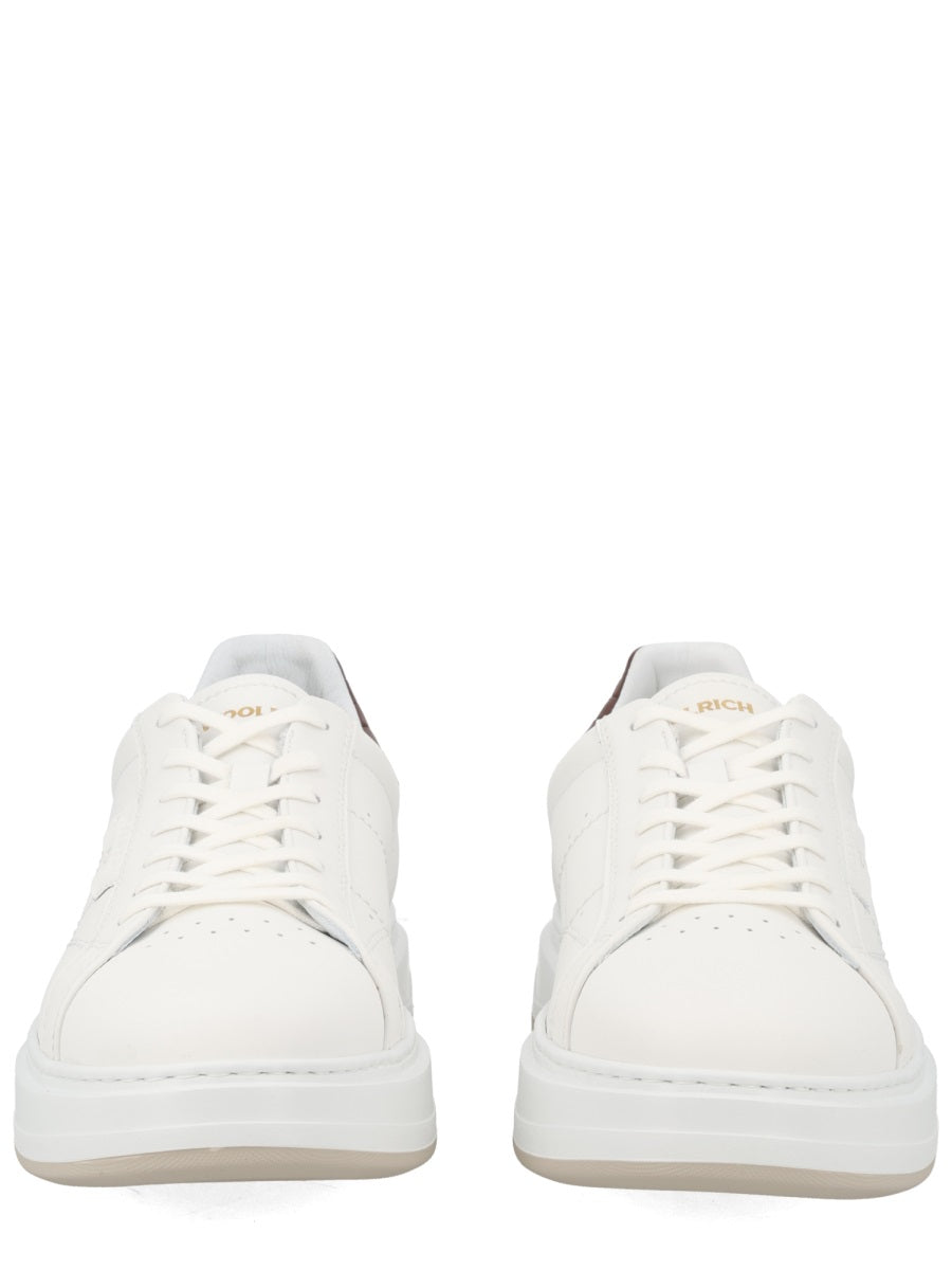 Sneakers Arrow White Leather Trainers
