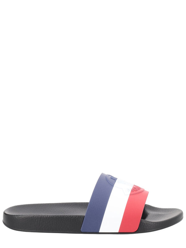 Basile Slides Black Elastodiene Shoe