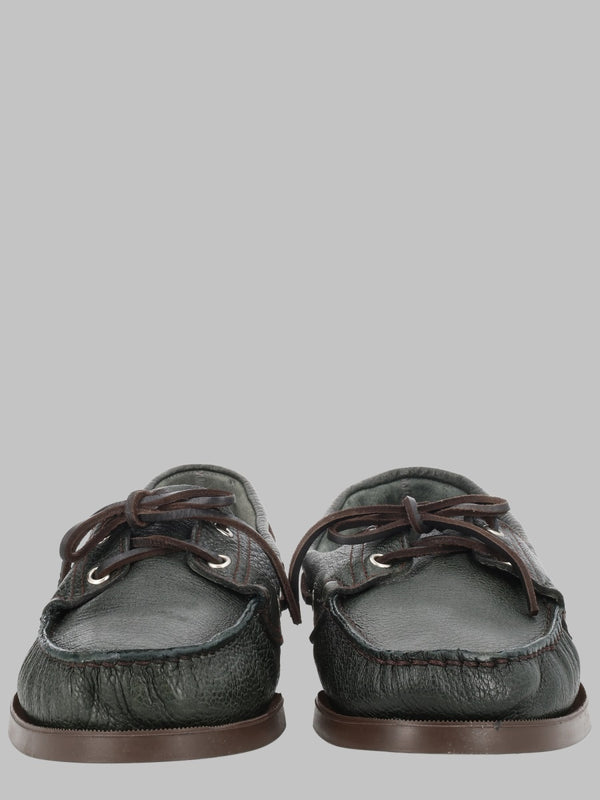 Loafers Barth Green Deer Leather