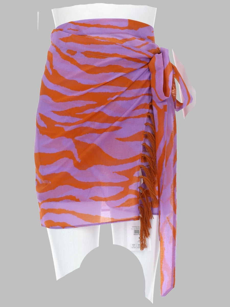 Beach Pareo Multicolour Cotton Swim Shorts