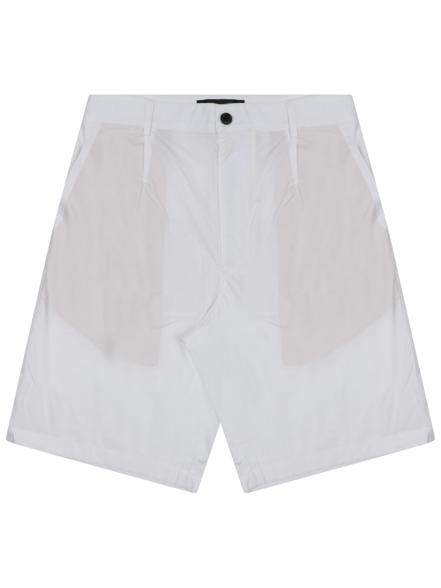 Shorts Patrick White Cotton Elastane Trousers