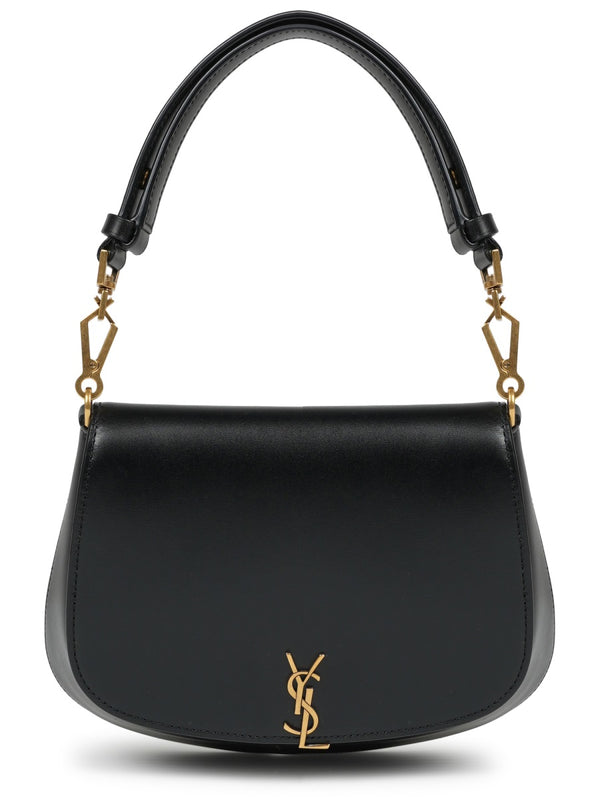 Handbag Mini Voltaire Box Leather Black Handbags