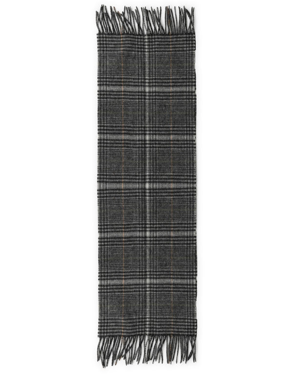 Scarf Danbrooke Grey Wool-Cashmere Wool Cashmere