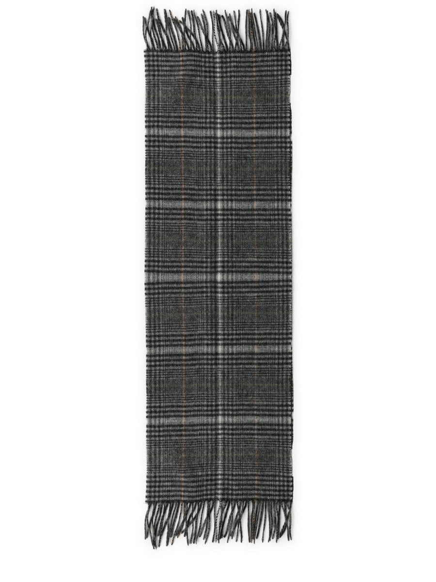 Scarf Danbrooke Grey Wool-Cashmere Wool Cashmere
