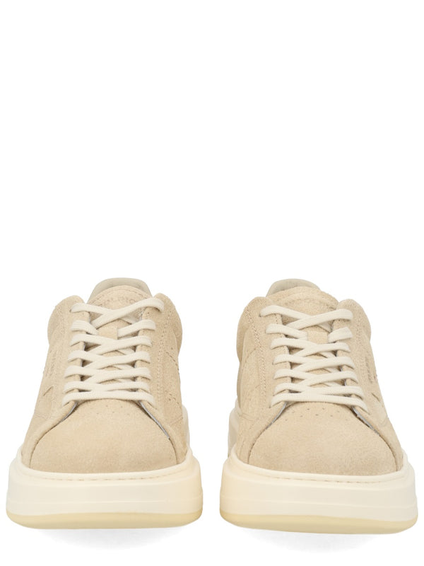 Leather Sneakers Beige Trainers