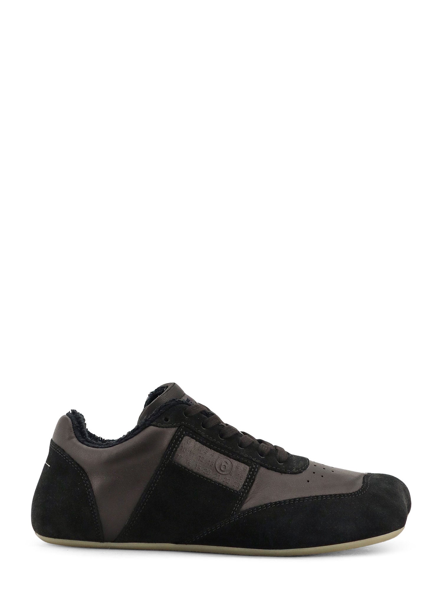 MM6 Maison Margiela Sneakers Black Suede/pelle