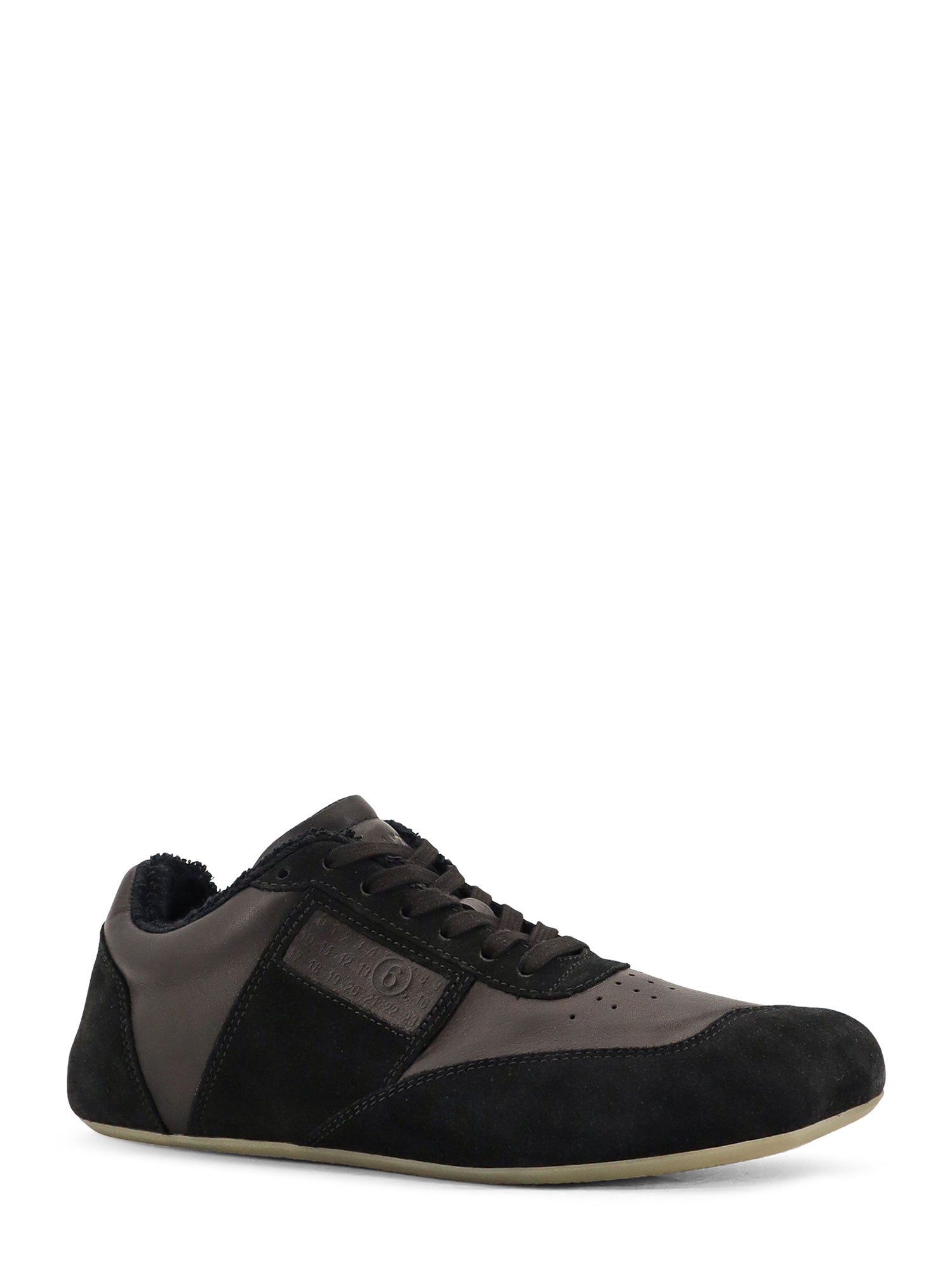 MM6 Maison Margiela Sneakers Black Suede/pelle
