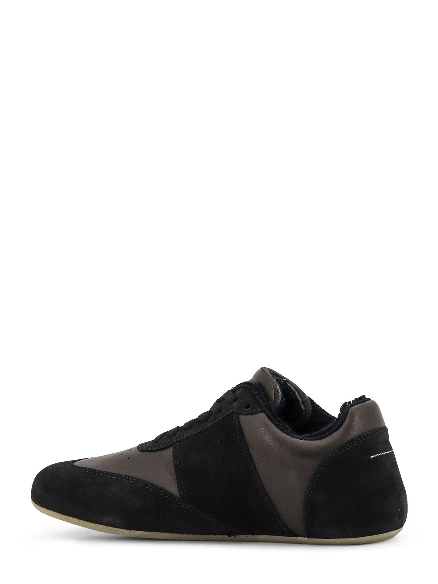 MM6 Maison Margiela Sneakers Black Suede/pelle