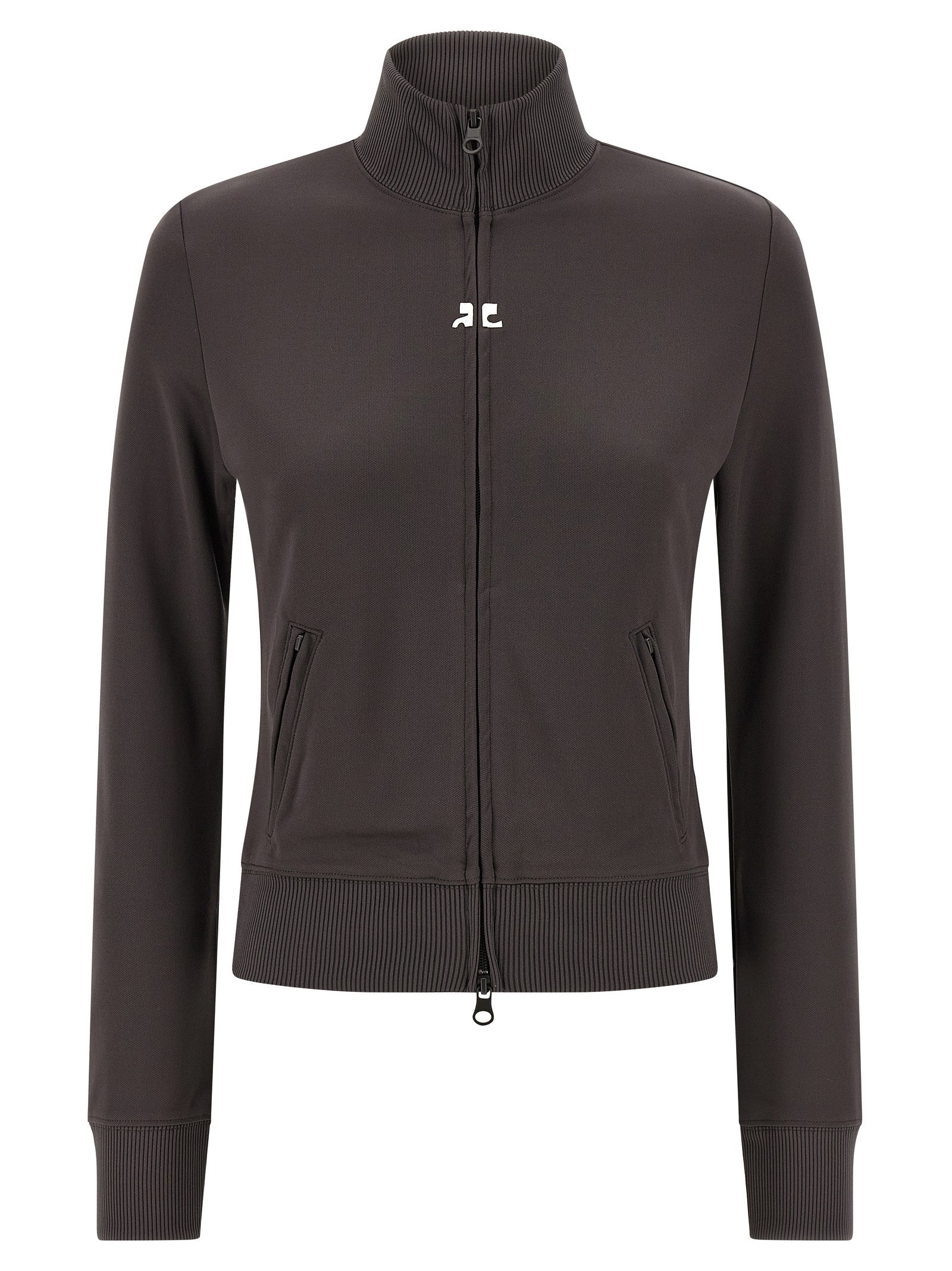 Tracksuit sweatshirt Gray Polyester