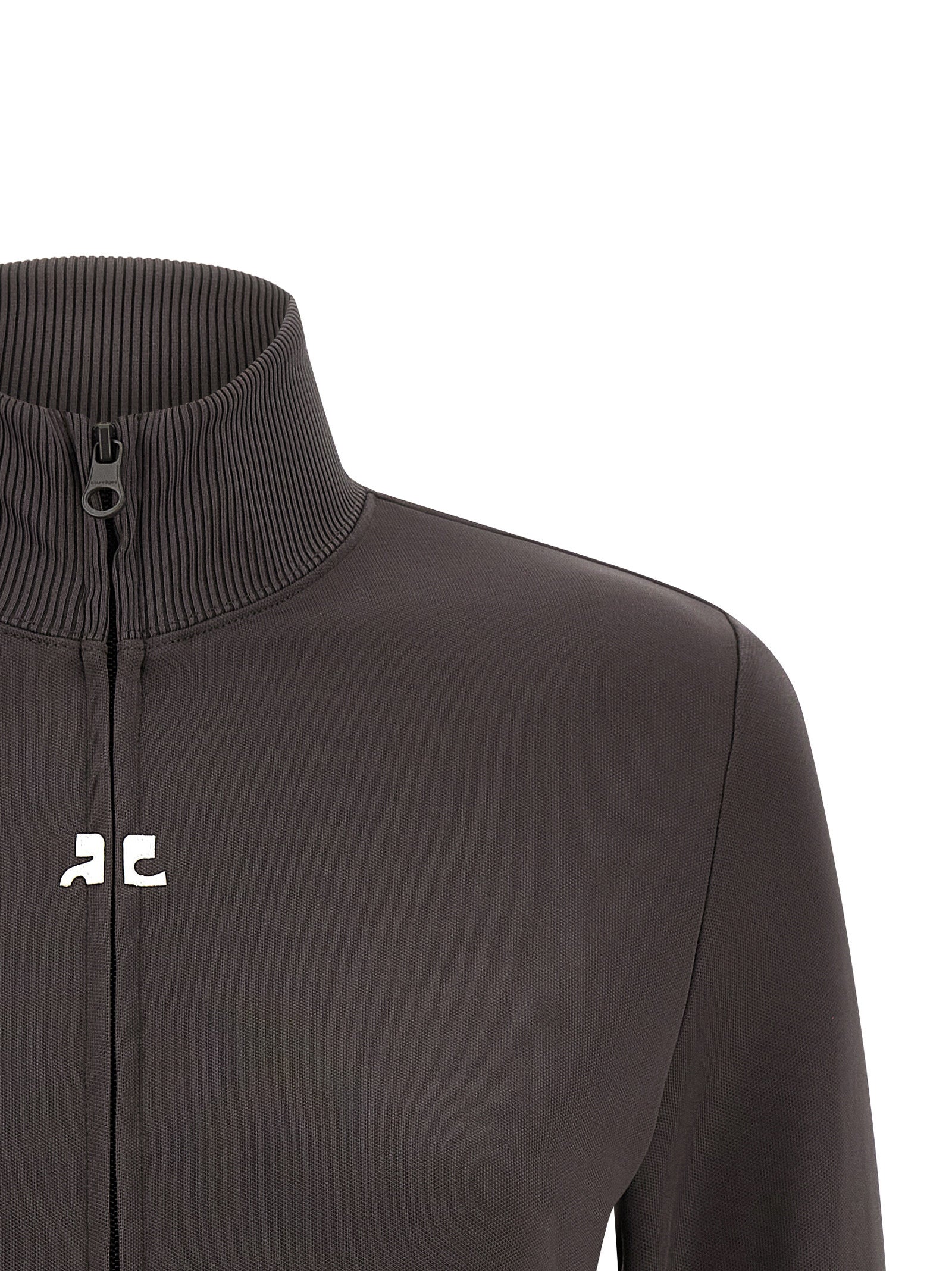 Tracksuit sweatshirt Gray Polyester