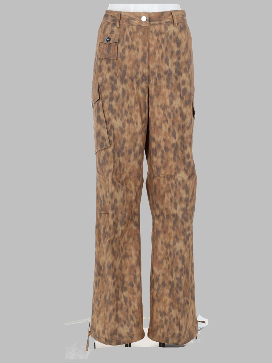 Cargo Trousers Beige Organic Cotton