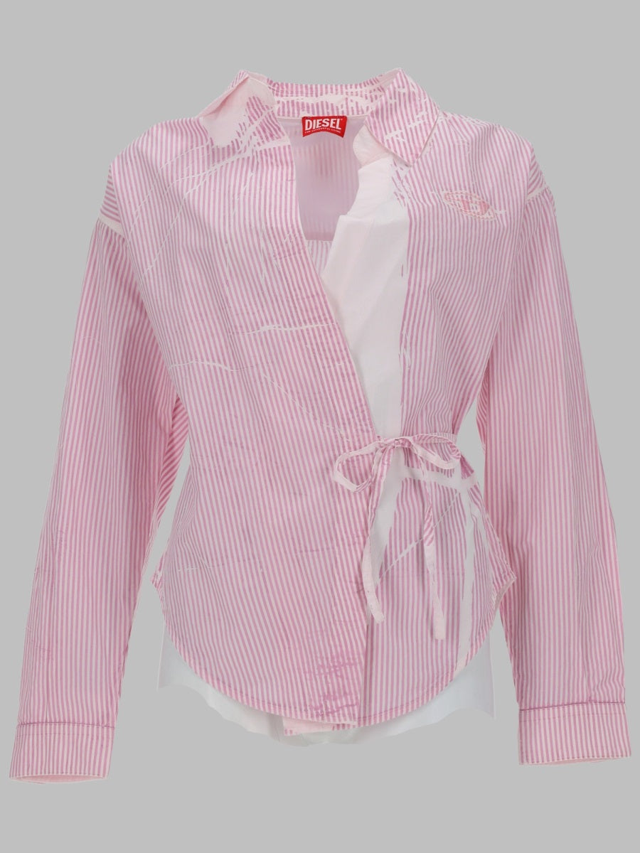 Poplin Shirt Pink Cotton