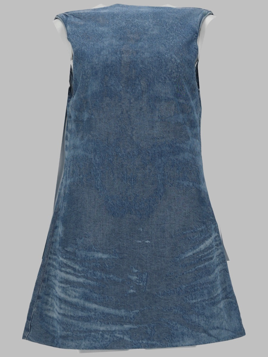 Short Dress De-Selune Denim Cotton Polyester