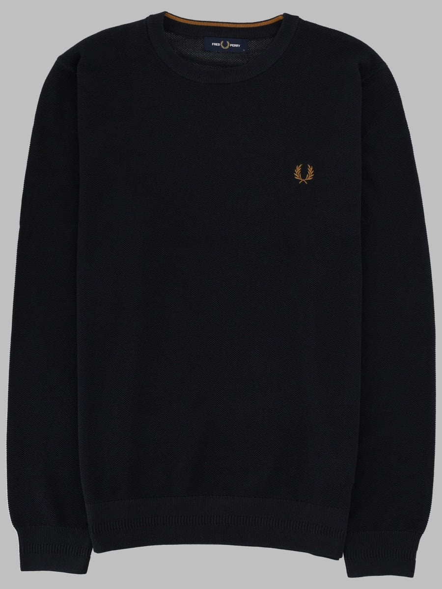 Jumper Piqué Cotton Blue Jumpers