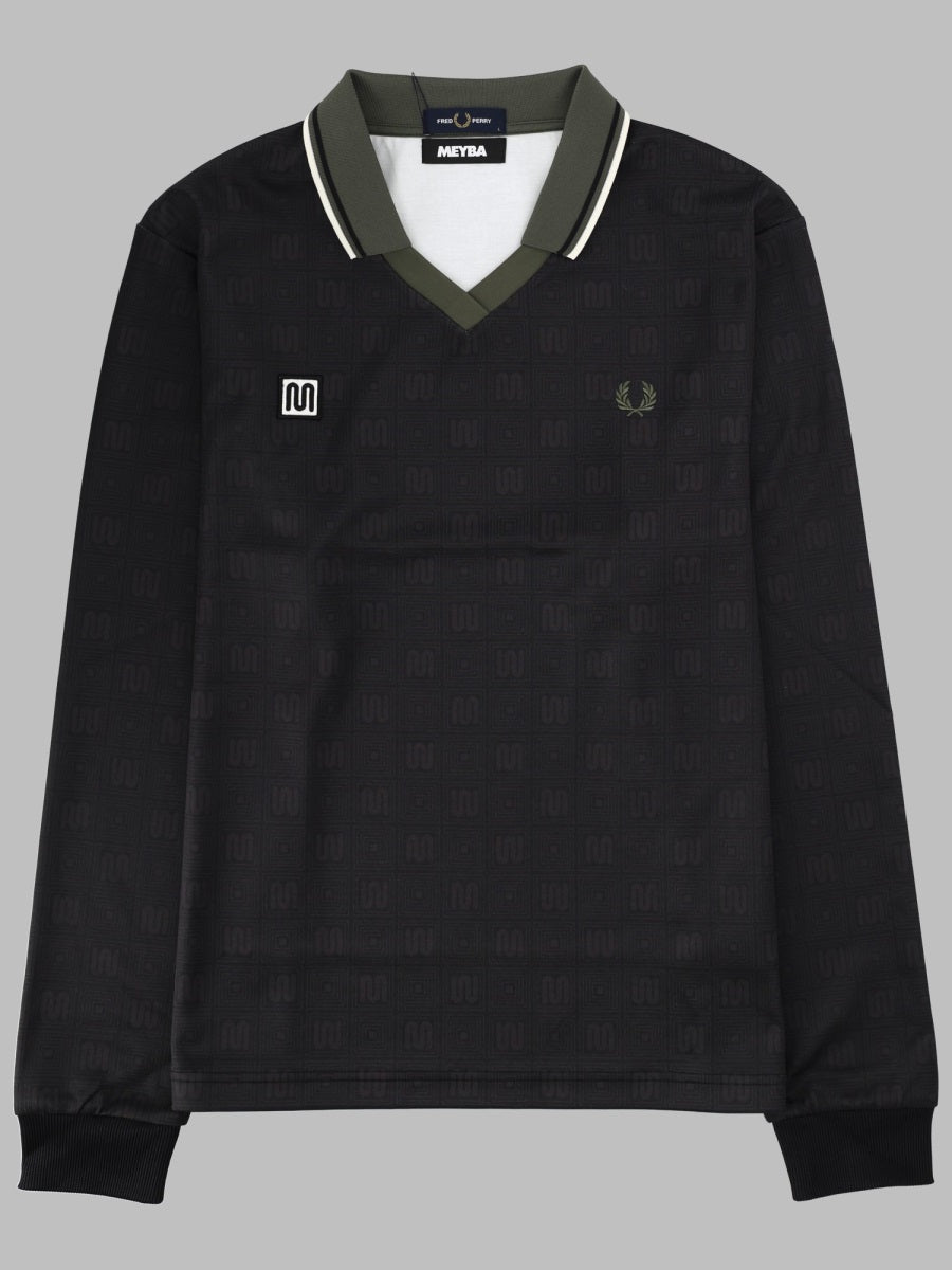 Polo Shirt With Logo Black Polyester Cotton