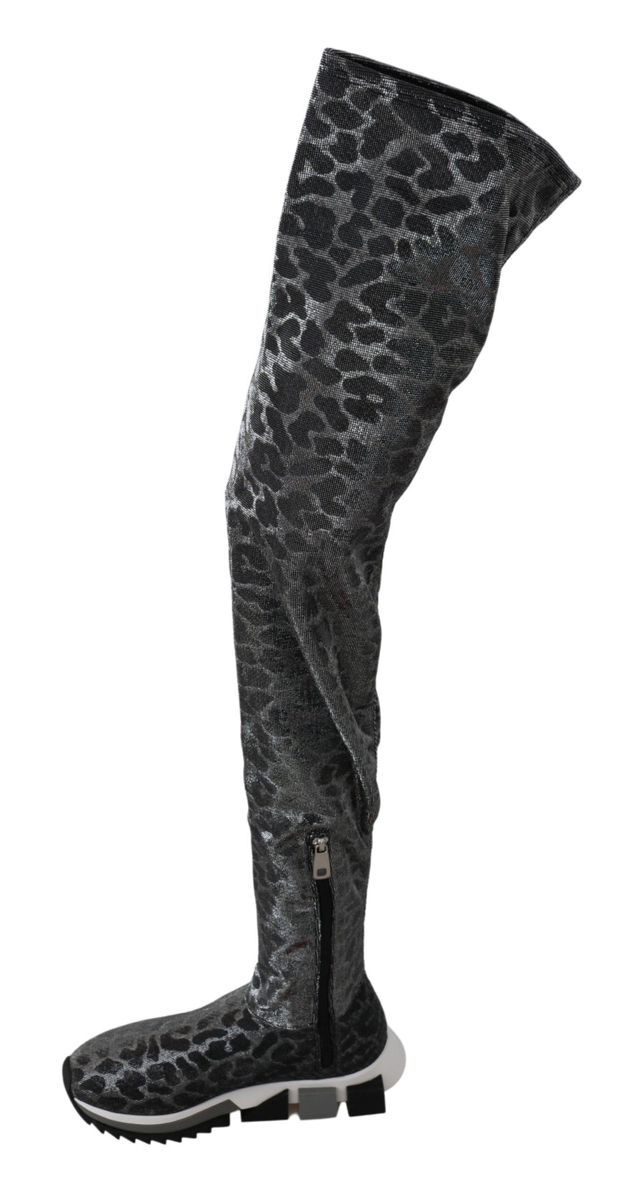 Dolce & Gabbana 70% Nylon boot in gray