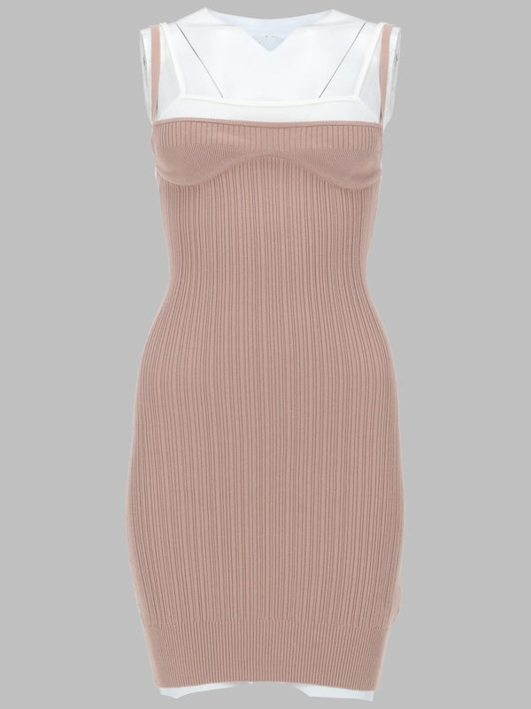 Tank Dress M-Zandra Pink Viscose