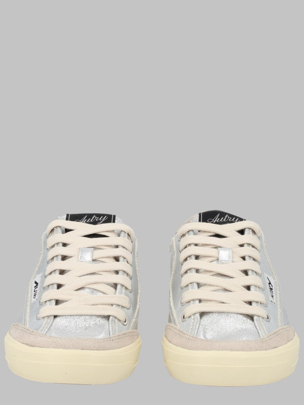 Sneakers Windscape Silver Canvas Trainers